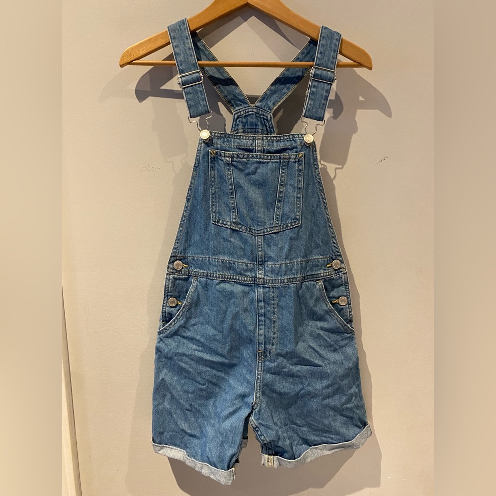 H&M Denim Short Overalls
